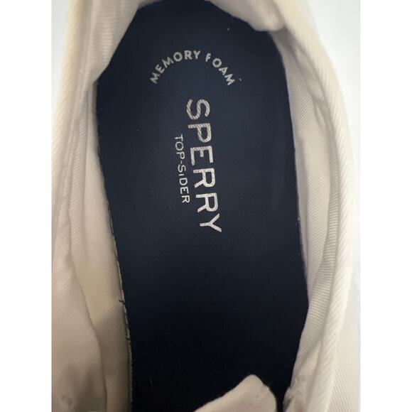 Sperry Top slider Canvas Sneaker Woman’s US size 8.5 preowned - Picture 4 of 6